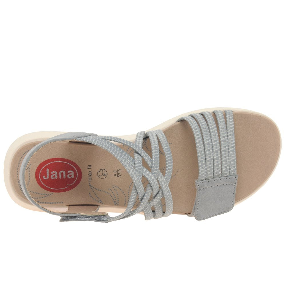 Jana 28766-42 DENIM Touch Fastening Adjustable Sandal 28766-42