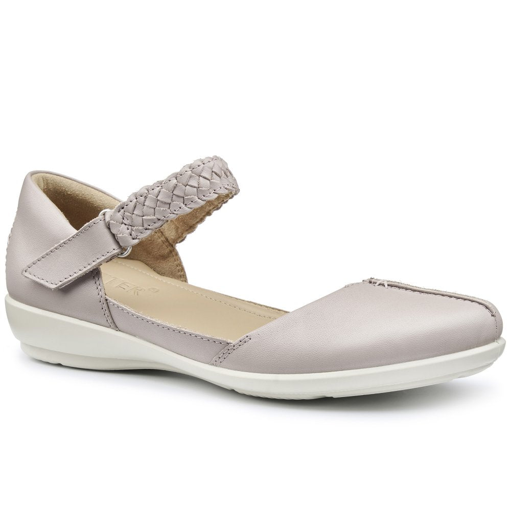 Hotter Lake Mink Soft Leather Bar Shoe