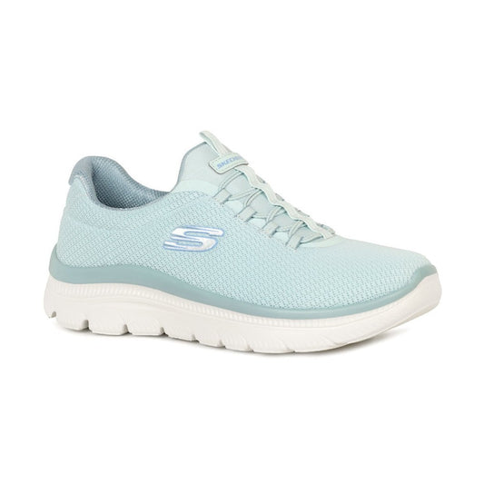 Skechers 150668 MINT Green Summits Plus Slip On Trainer 150668MNT