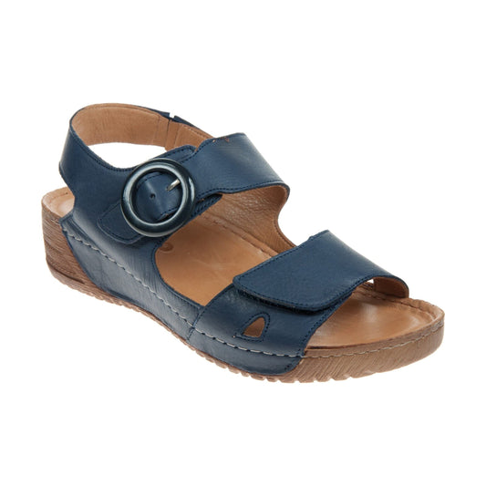 Adesso Lily NAVY Soft Leather Sandal Lily-A7196
