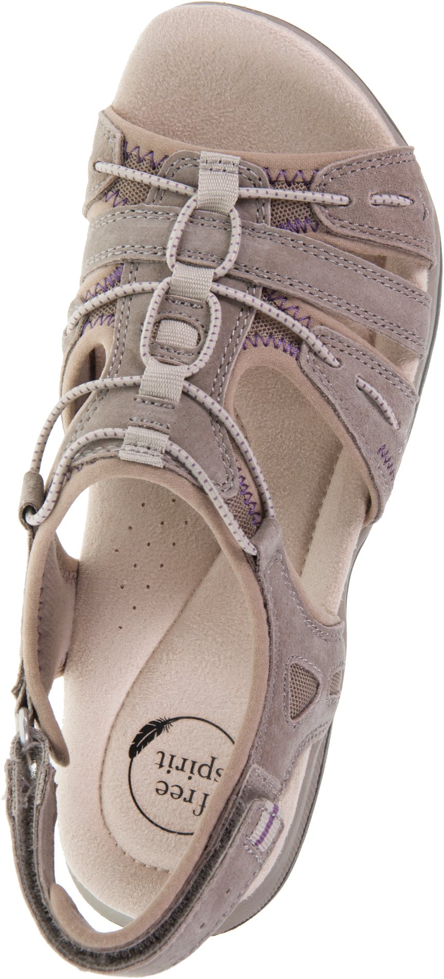 Free Spirit Fairmont Leather Comfort Sandal NEW KHAKI