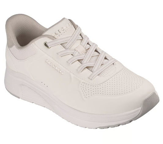 Skechers 190270 Off WHITE Slip In Uno Trainer 190270-OFWT