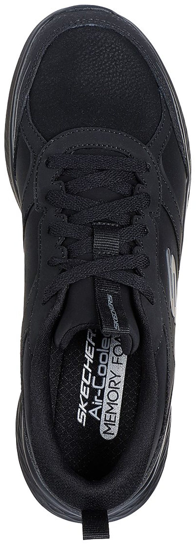 Skechers 150049 BLACK Lace Up Trainer 150049BBK