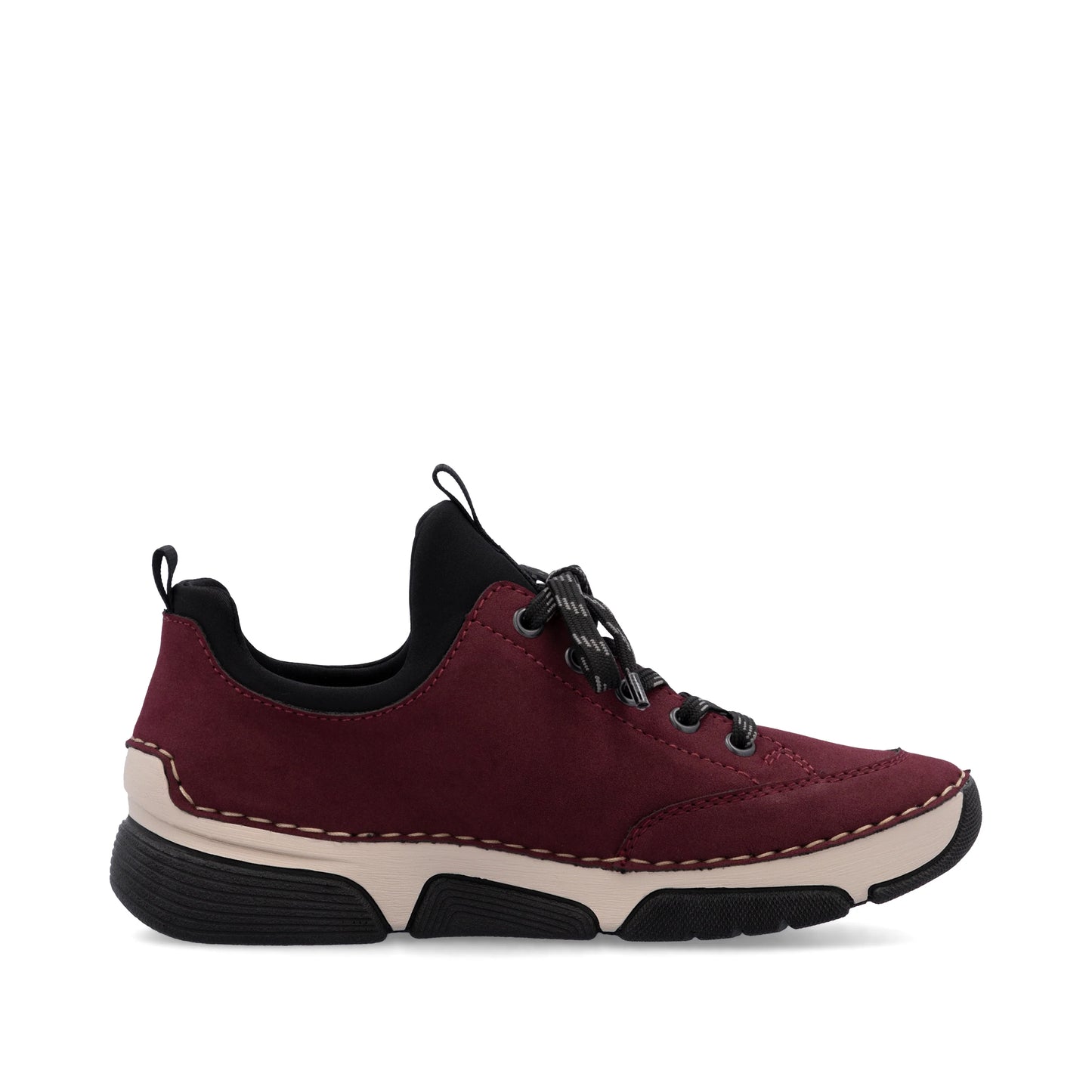 Rieker 45973 WINE Trainer Style Shoe 45973-35