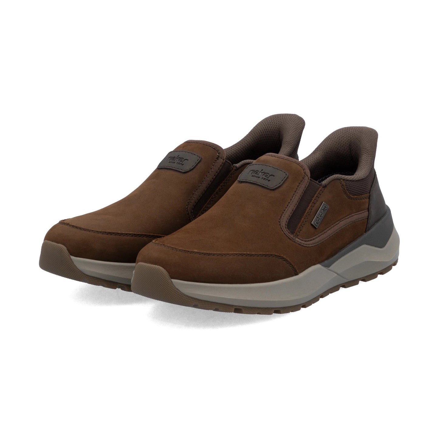 Rieker 06052 BROWN Ready To Go Hands Free Slip On Shoe 06052-22