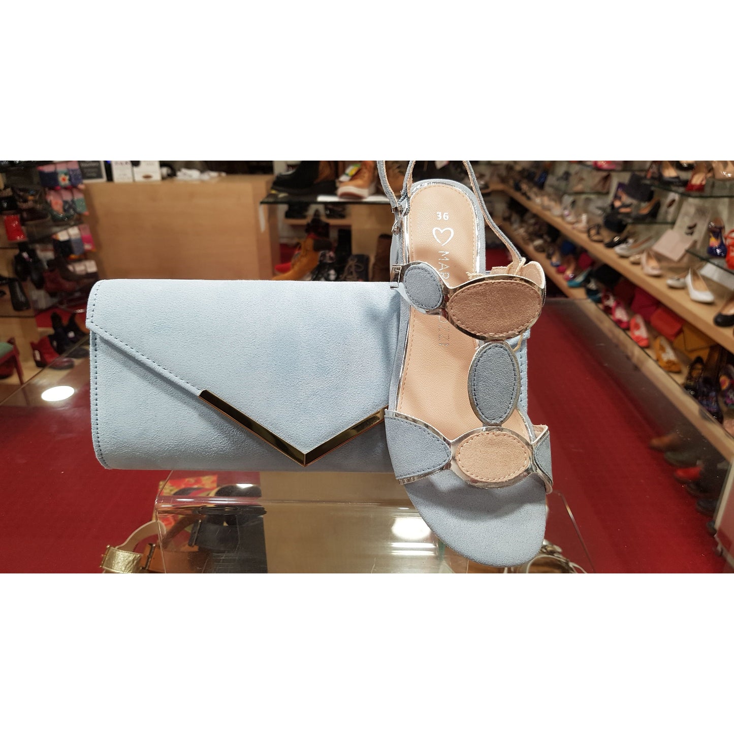 Marco Tozzi 28230 POLAR Block Heel Dress Sandal 28230-848