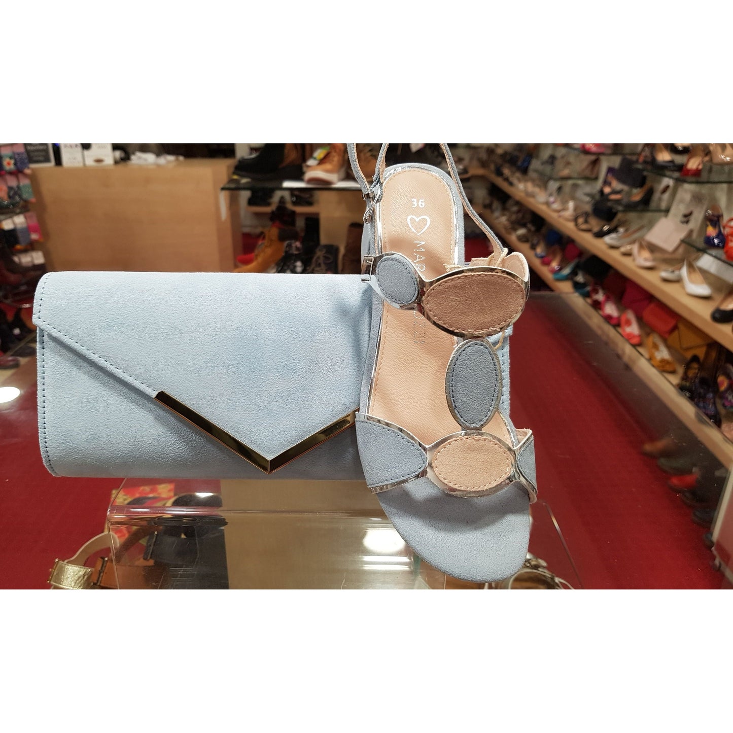 Marco Tozzi 28230 POLAR Block Heel Dress Sandal 28230-848