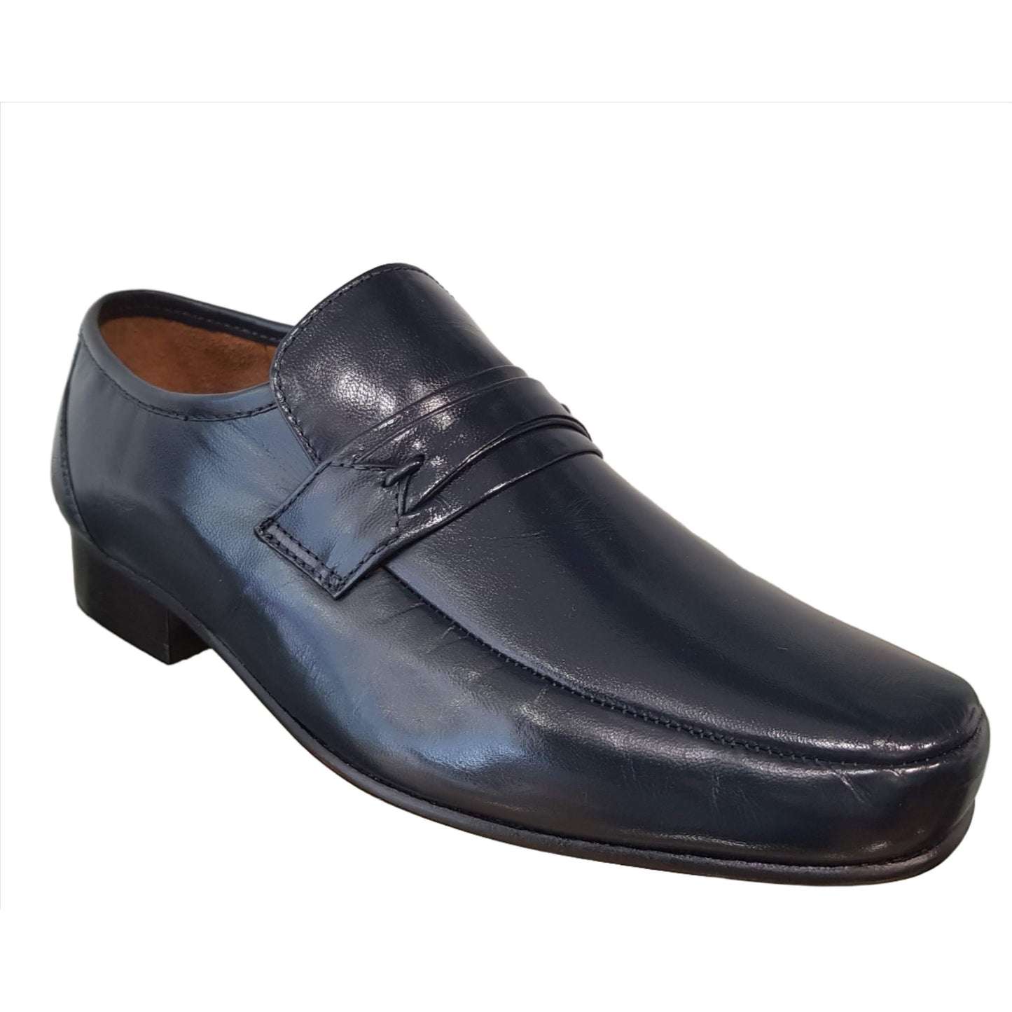 Rombah Wallace Mens Moccasin Loafer Regent Navy