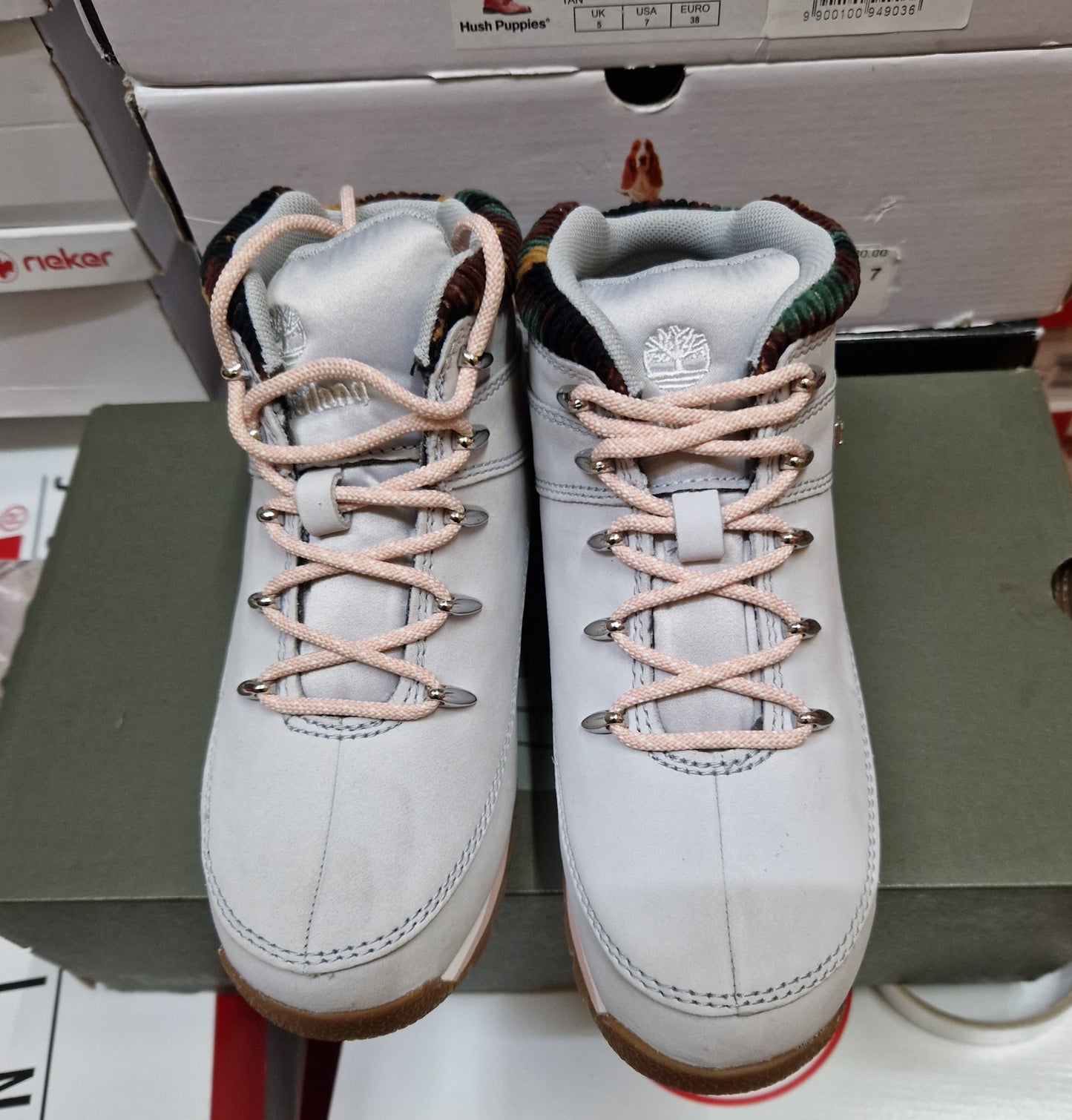 Timberland Euro Sprint GREY Leather Boots