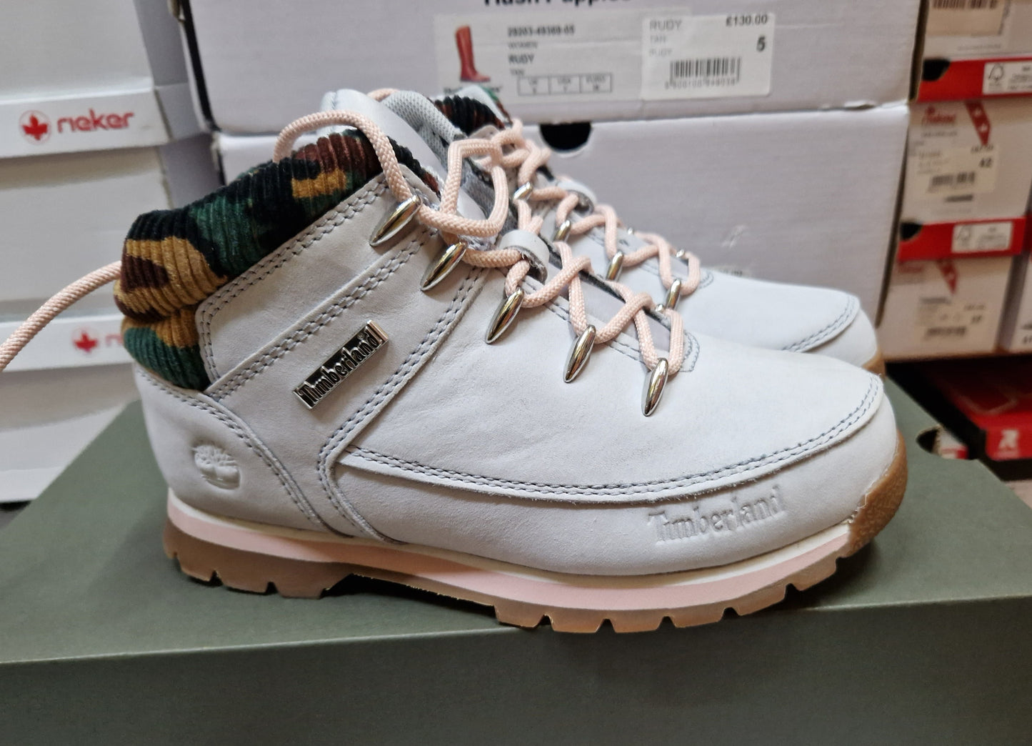 Timberland Euro Sprint GREY Leather Boots
