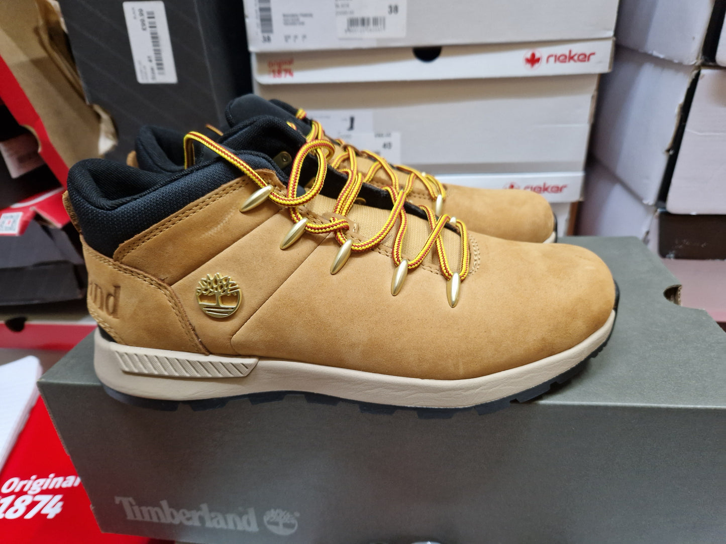 Timberland Sprint Trecker Trainer WHEAT Leather