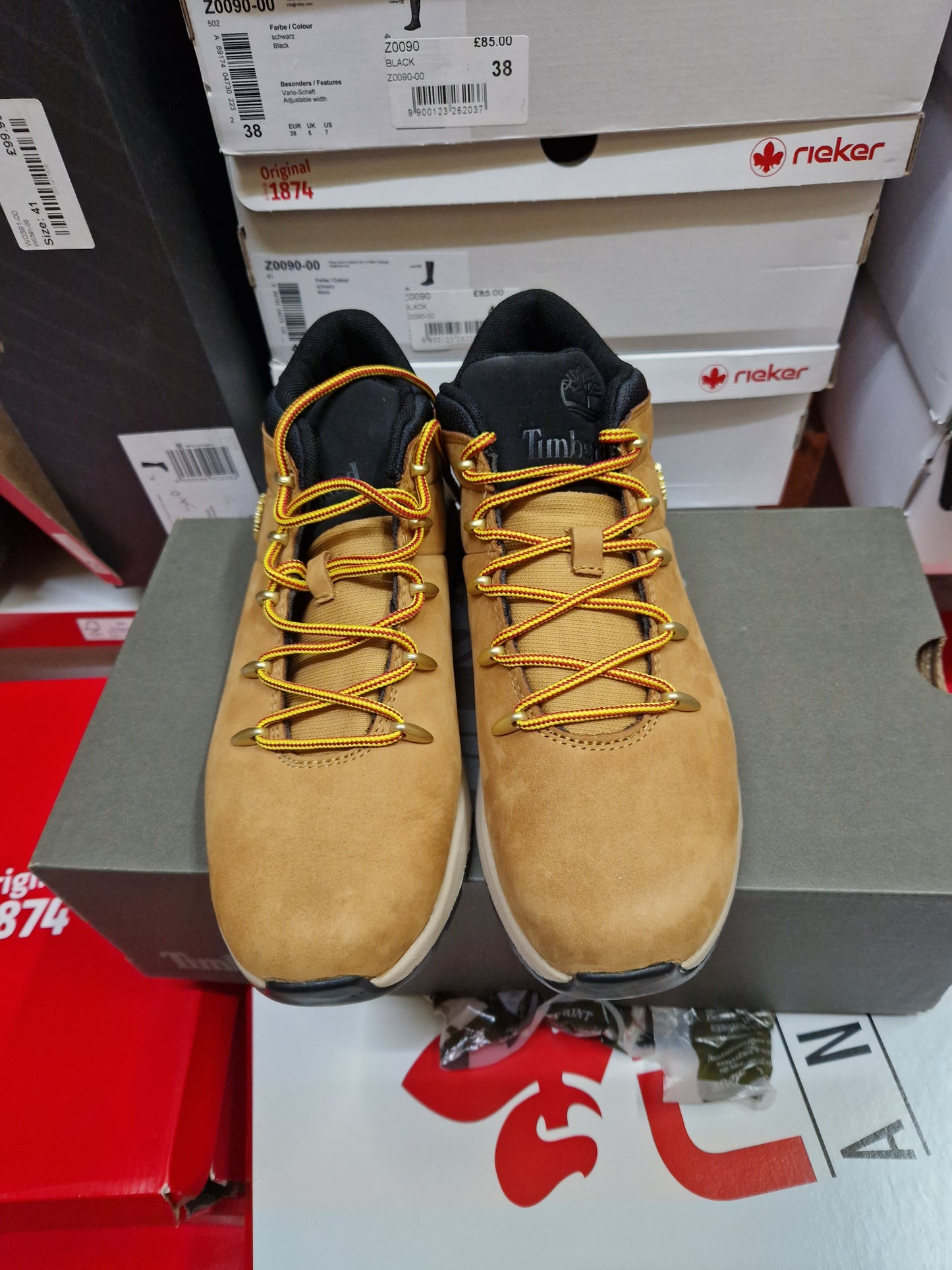 Timberland Sprint Trecker Trainer WHEAT Leather