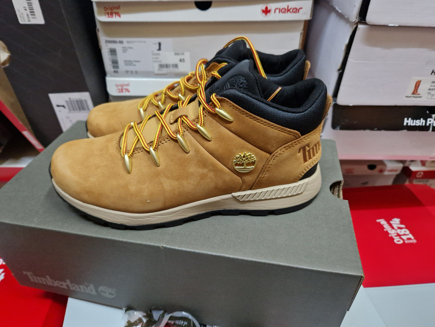 Timberland Sprint Trecker Trainer WHEAT Leather