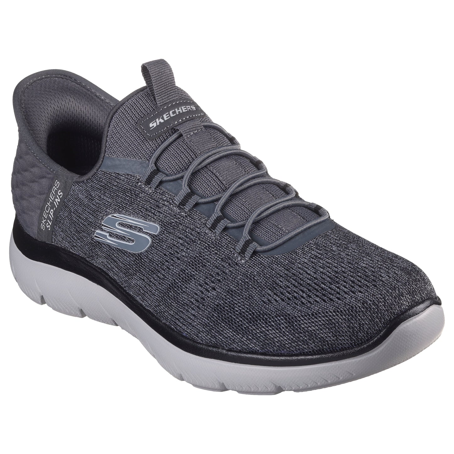 Skechers Men's Slip-Ins Trainer 232469 CCBK GREY Summits - Key Pace
