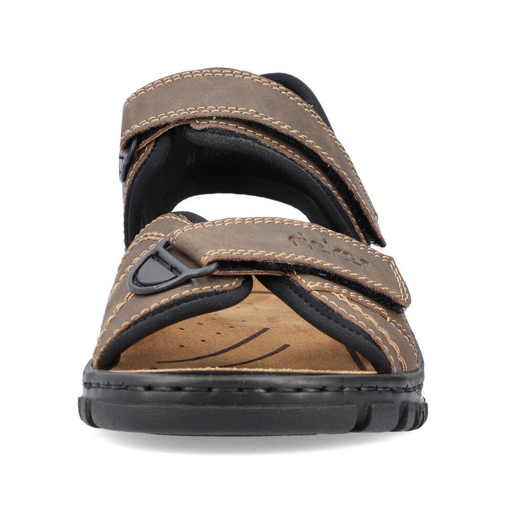 Reiker Men's Treck Sandal 25051-27 BROWN