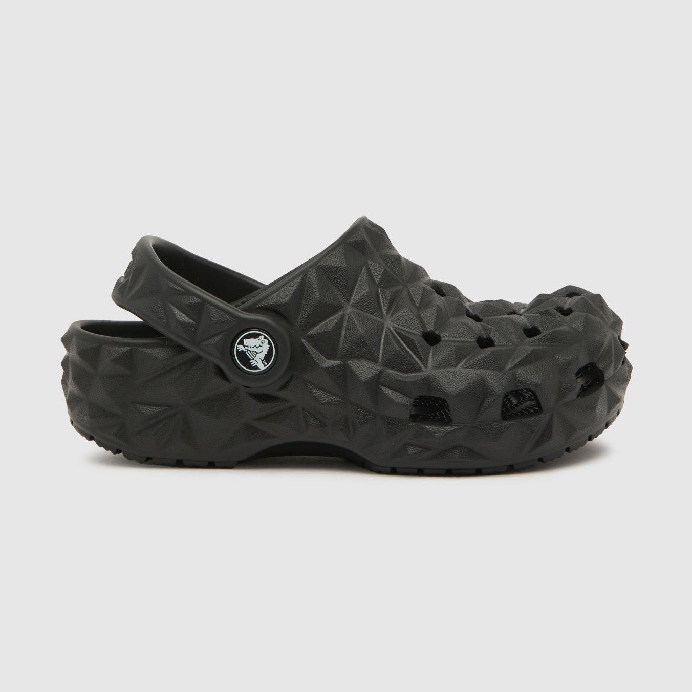 Crocs Youths Classic Black Geometric Clog 209572-001