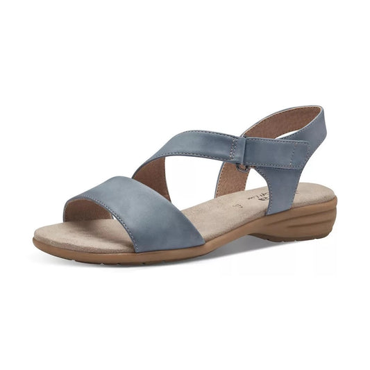 Jana 28167 DENIM Touch Fastening Wide Fit Sandal 28167-802