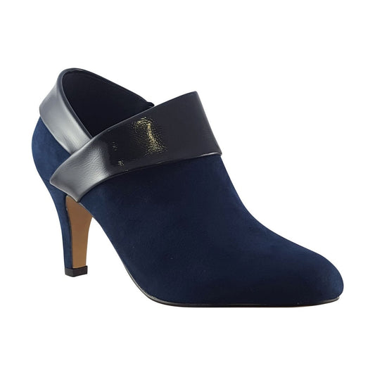Lotus Maya NAVY Zip Ankle Boot ULS287