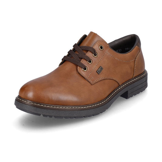 Reiker Men's Shoe 33101 Classic Lace-up leather shoe 33101-24 BROWN