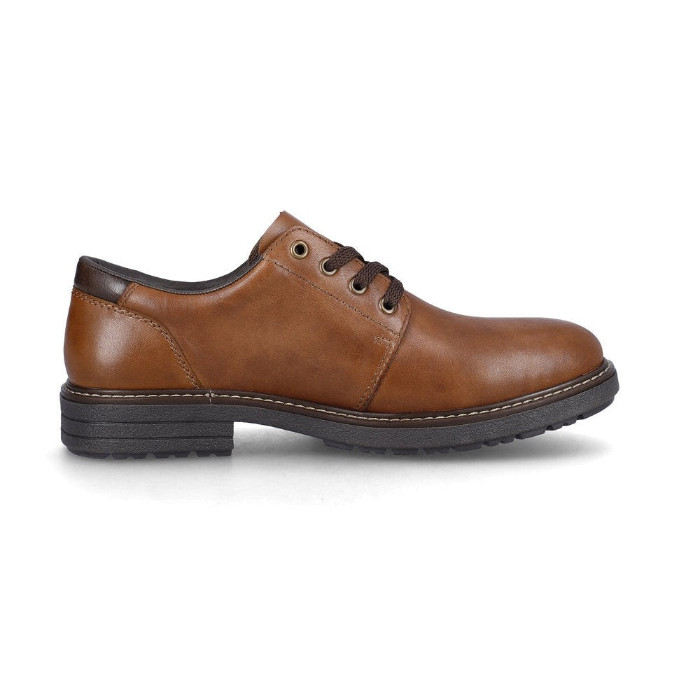 Reiker Men's Shoe 33101 Classic Lace-up leather shoe 33101-24 BROWN