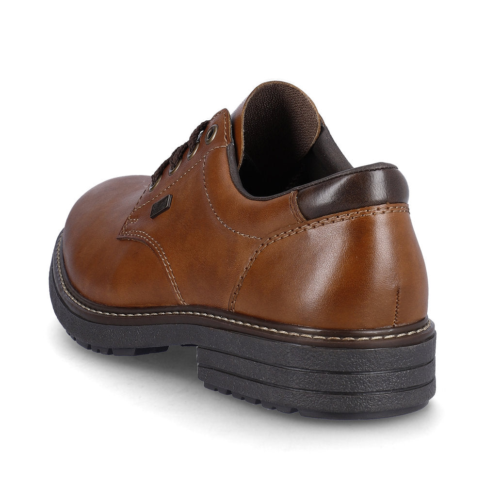 Reiker Men's Classic Lace-up leather shoe 33101-24 BROWN