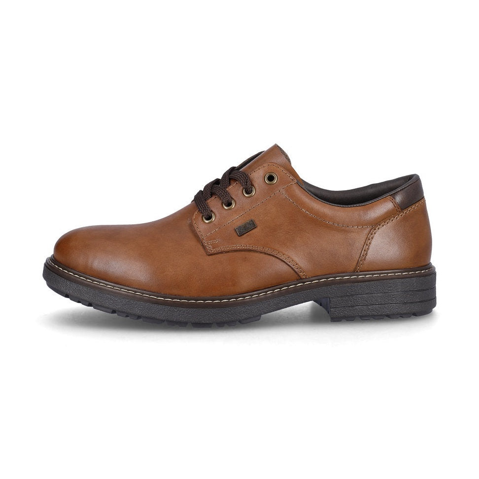 Reiker Men's Shoe 33101 Classic Lace-up leather shoe 33101-24 BROWN