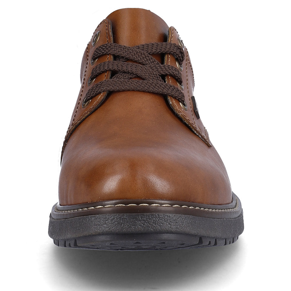 Reiker Men's Classic Lace-up leather shoe 33101-24 BROWN