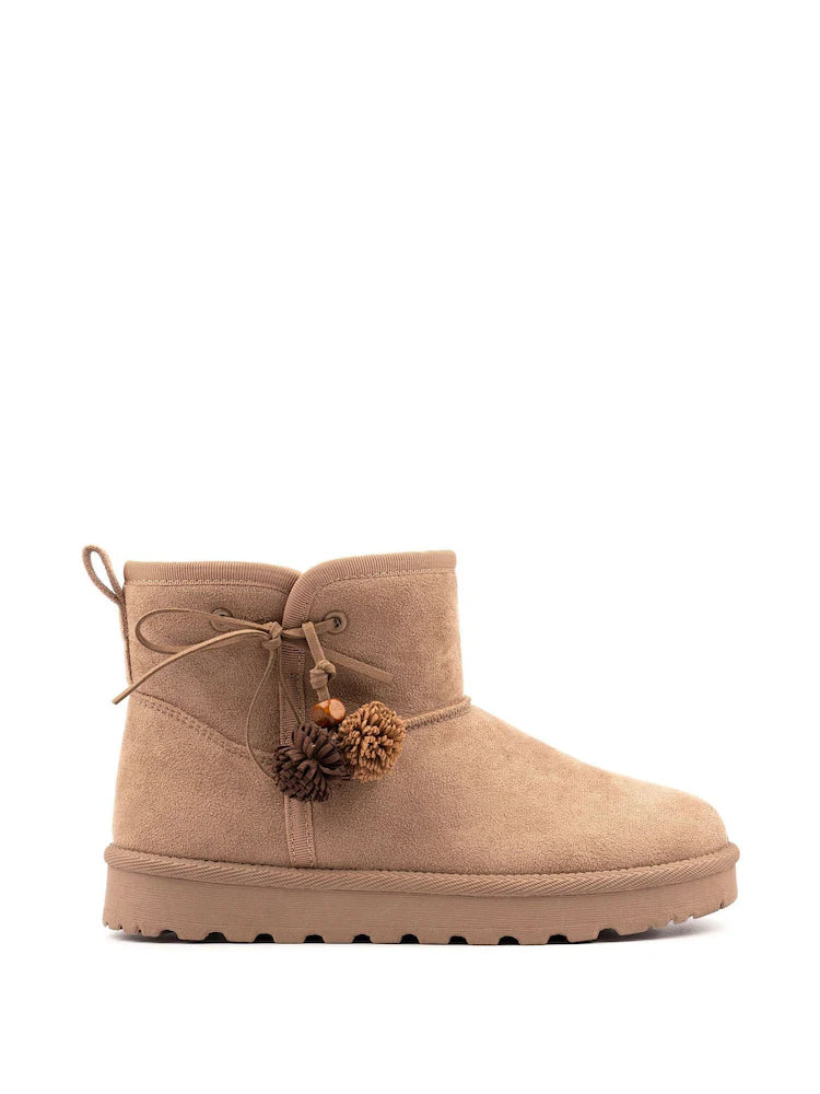 Lunar Skyler MINK Bootee Slipper KLZ009-MK