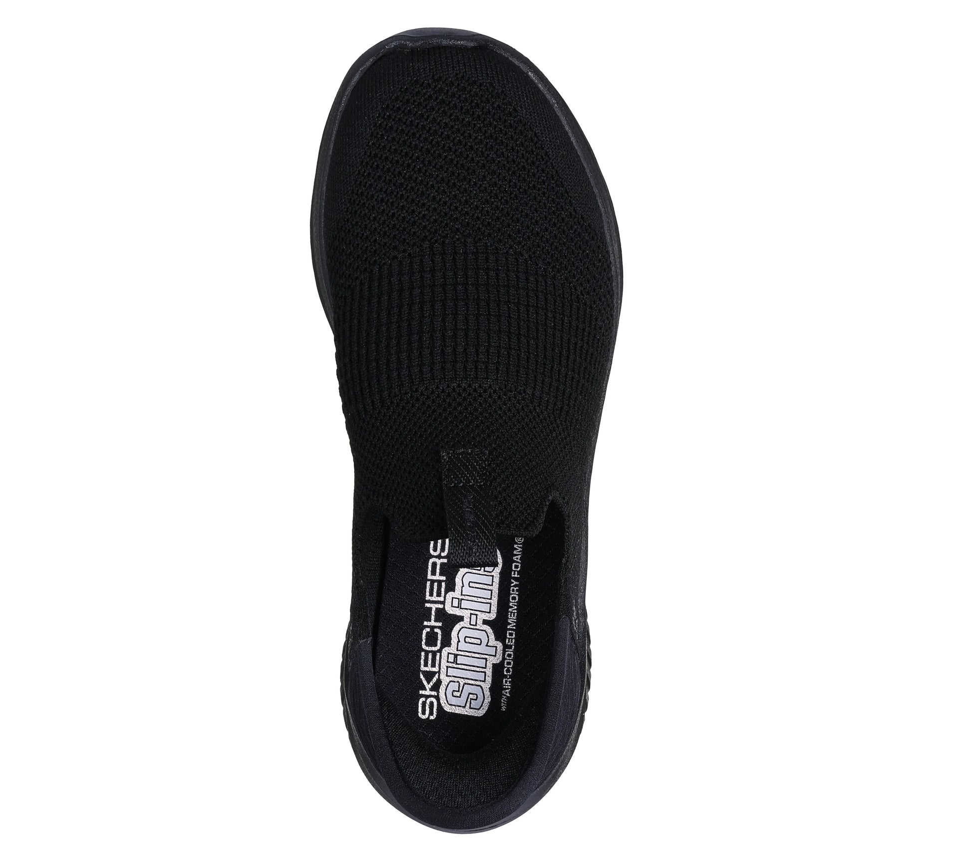 Skechers Slip Ins 403844 BLACK Slip On Casual Shoe