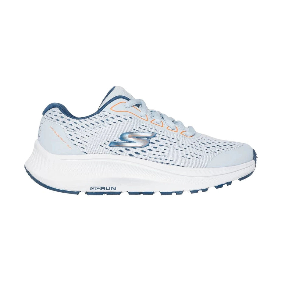 Skechers GO RUN Consistent 2.0 Mile Marker 405046 LIGHT BLUE Lace Up Trainer