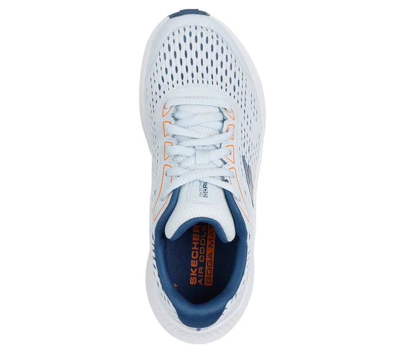 Skechers GO RUN Consistent 2.0 Mile Marker 405046 LIGHT BLUE Lace Up Trainer