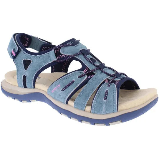Free Spirit sandal Fairmont NAVY with velcro strap