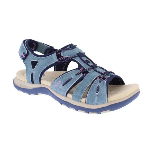 Free Spirit sandal Fairmont NAVY with velcro strap