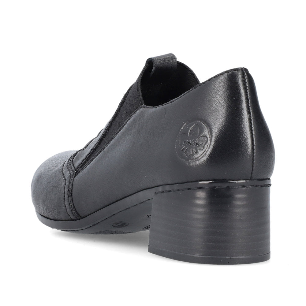 Reiker Trouser Shoe in leather 41657-00 BLACK