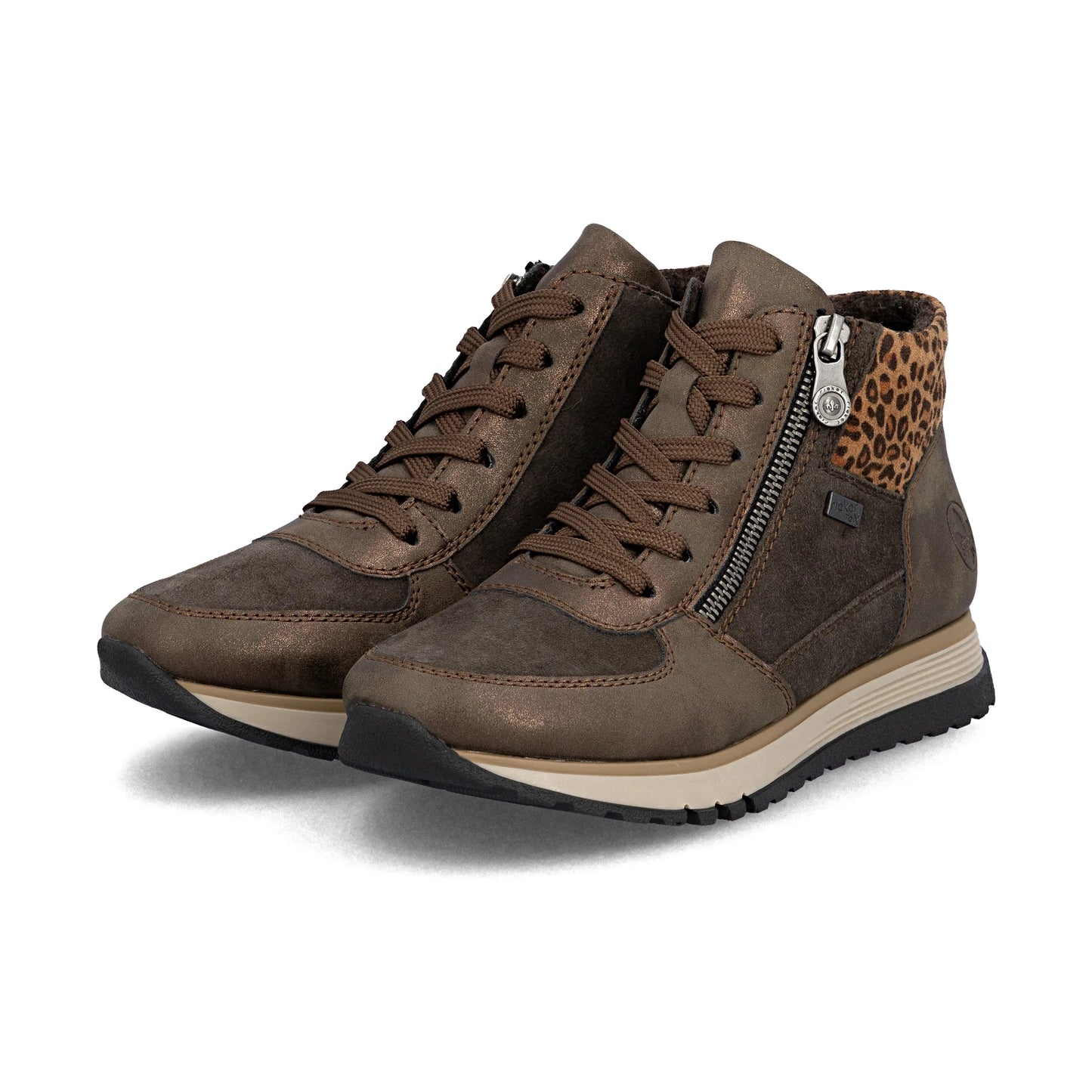 Rieker 49040 BROWN Trainer Style Ankle Boot 49040-24