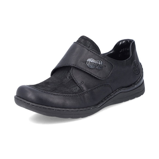 Rieker Extra Wide Casual Shoe 48954-00 BLACK
