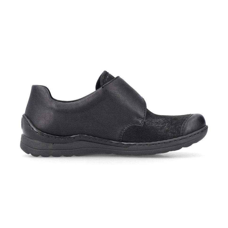 Rieker Extra Wide Casual Shoe 48954-00 BLACK