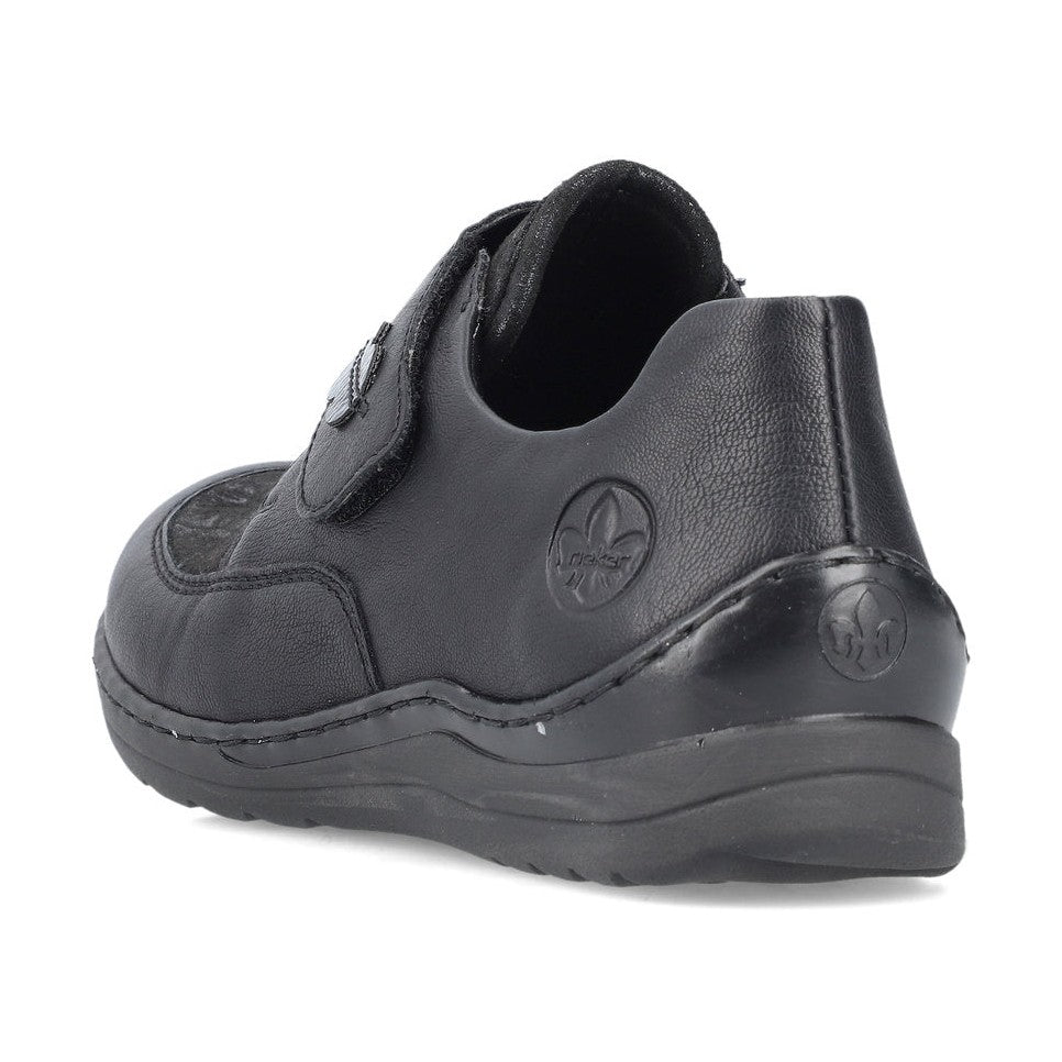 Rieker Extra Wide Casual Shoe 48954-00 BLACK