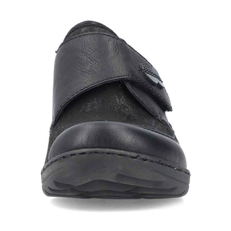 Rieker Extra Wide Casual Shoe 48954-00 BLACK