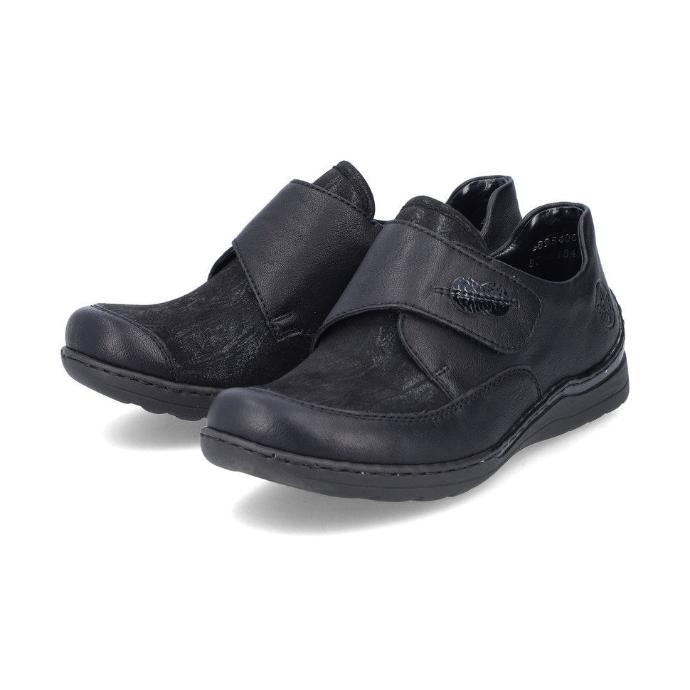 Rieker Extra Wide Casual Shoe 48954-00 BLACK