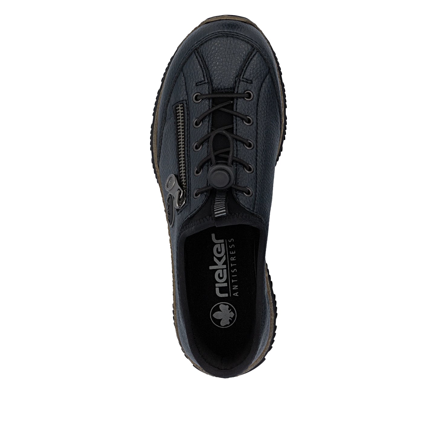 Rieker N3267 DARK NAVY Slip On and Go Casual Shoe N3267-15