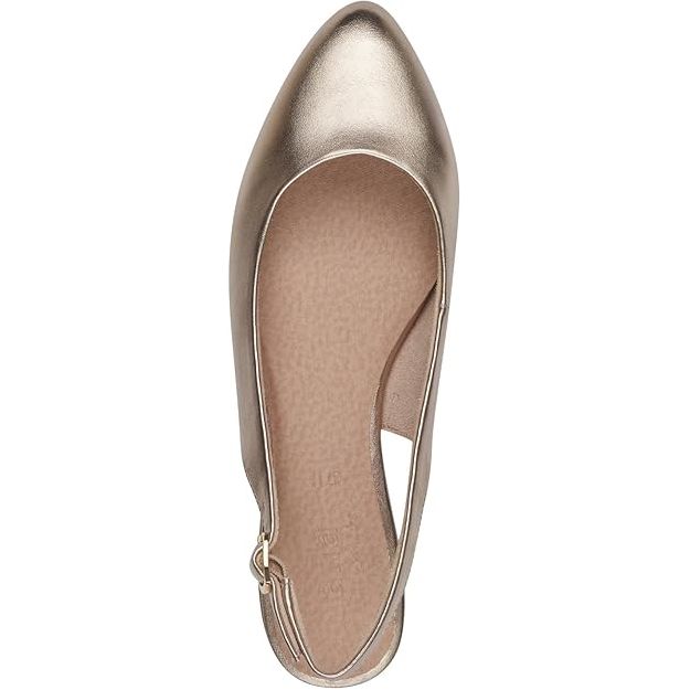 Jana 29461 Flat Slingback Pump CHAMPAGNE 29461-954