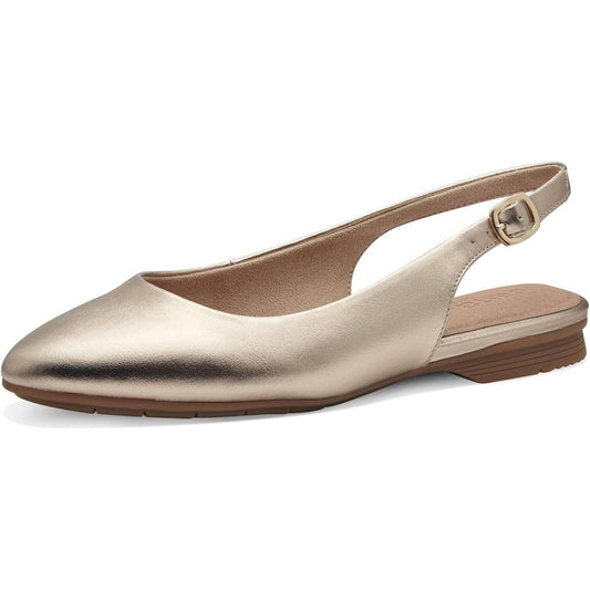 Jana 29461 Flat Slingback Pump CHAMPAGNE 29461-954