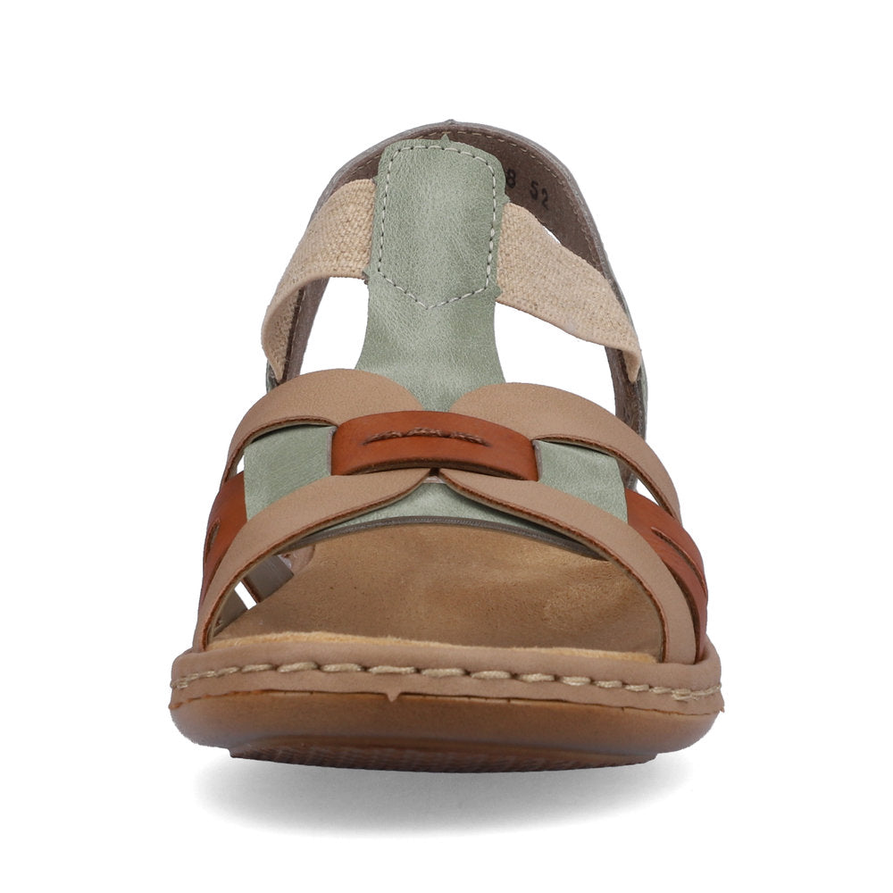 Rieker Casual Sandal 65918-52 GREEN