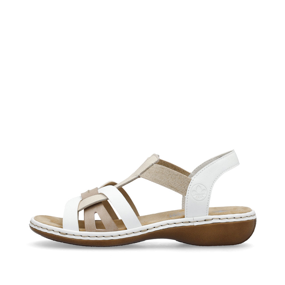 Rieker Casual Sandal 65918-81 PEBBLE