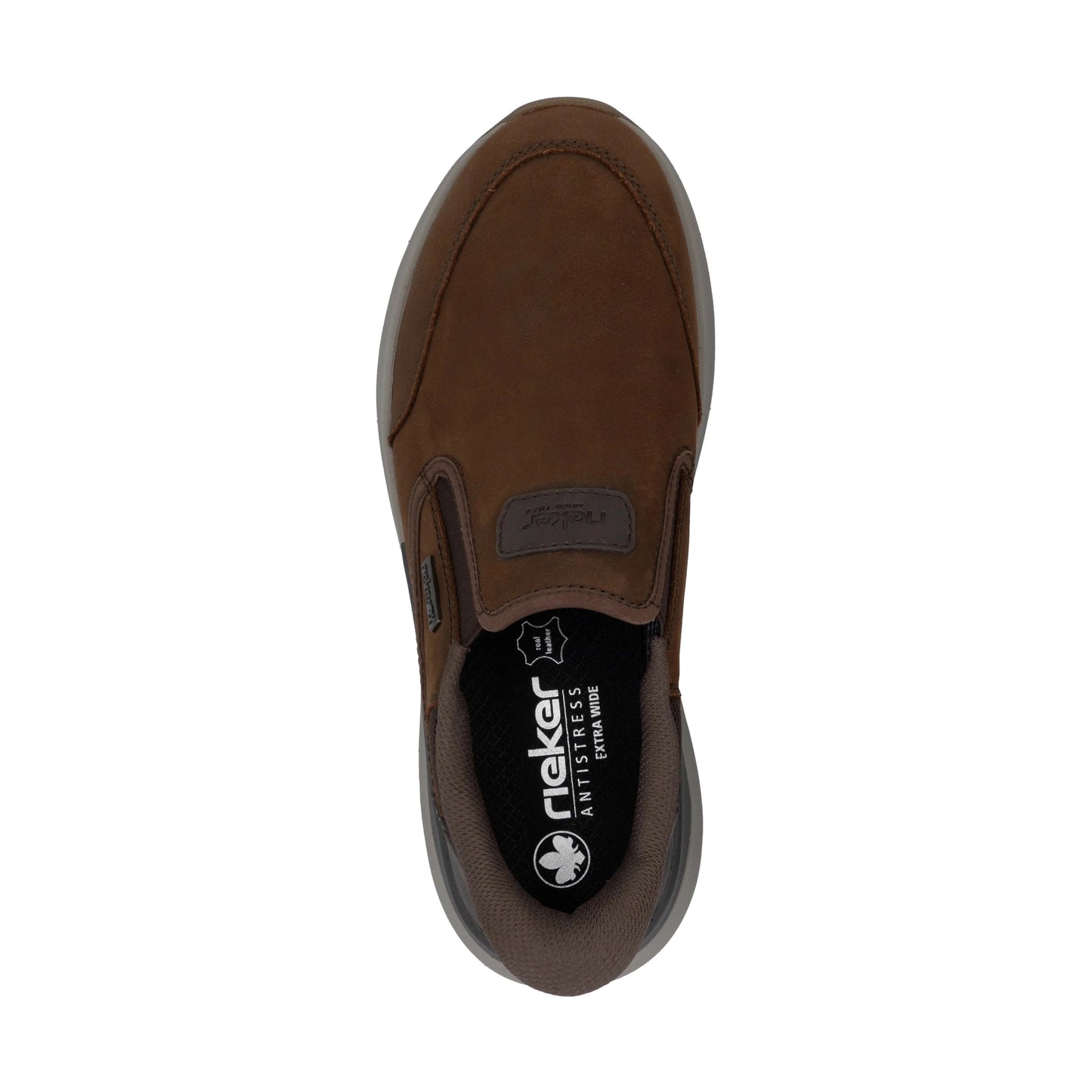 Rieker 06052 BROWN Ready To Go Hands Free Slip On Shoe 06052-22