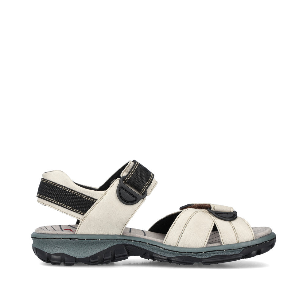 Rieker Casual Treck Sandal 68851-80 IVORY