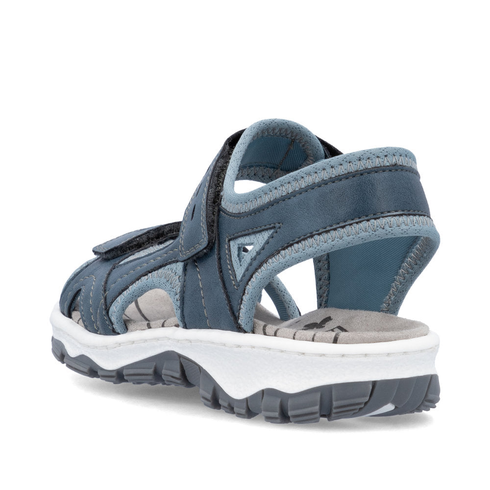 Rieker Casual Walking Sandal 68866-12 BLUE