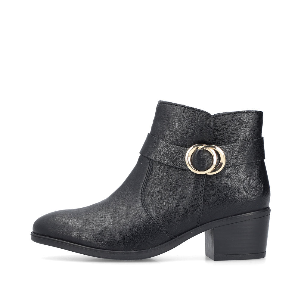 Rieker Ladies Boot 73975 BLACK 73975-00