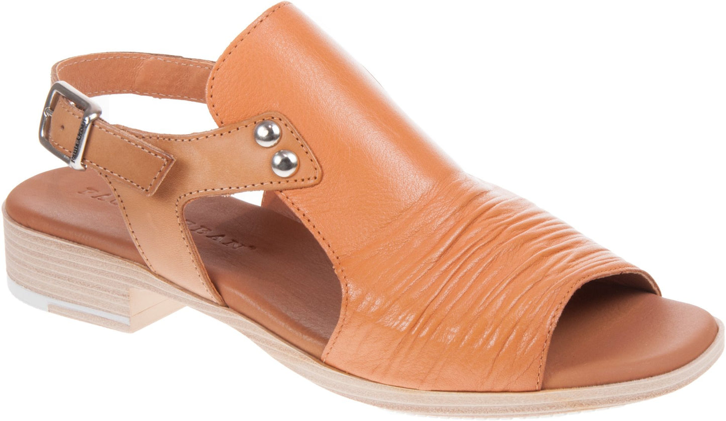 Paula Urban 9-17 ORANGE / CAMEL Soft Leather Comfort Sandal
